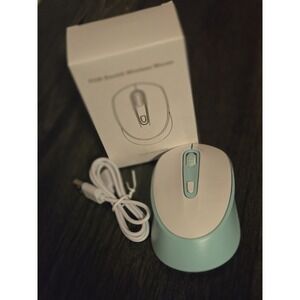 Seenda Mint Green LED Wireless‎ Mouse